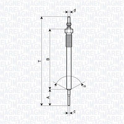 Glow Plug MAGNETI MARELLI 062900138304