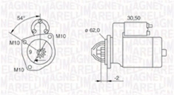 MAGNETI MARELLI 063720566010 Starter