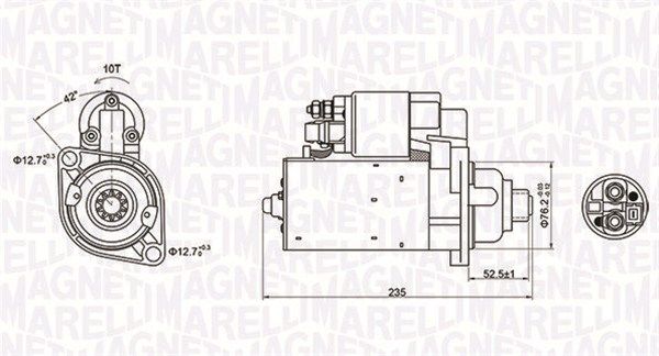 MAGNETI MARELLI 063720974010 Starter