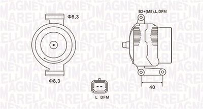 Alternator MAGNETI MARELLI 063731470010