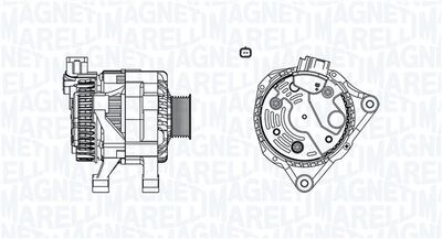 Alternator MAGNETI MARELLI 063731589010