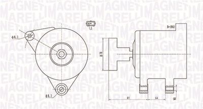 Alternator MAGNETI MARELLI 063731649010