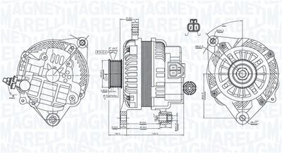 Alternator MAGNETI MARELLI 063731898010