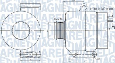 Alternator MAGNETI MARELLI 063731935010