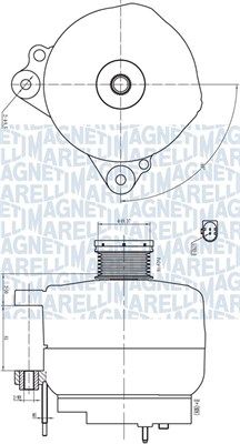 Alternator MAGNETI MARELLI 063732190010