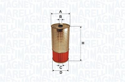 Oil Filter MAGNETI MARELLI 153071760682