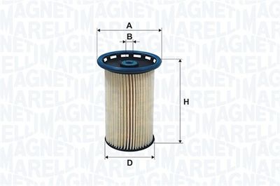 Fuel Filter MAGNETI MARELLI 153071762480