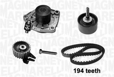 Water Pump & Timing Belt Kit MAGNETI MARELLI 341404050001