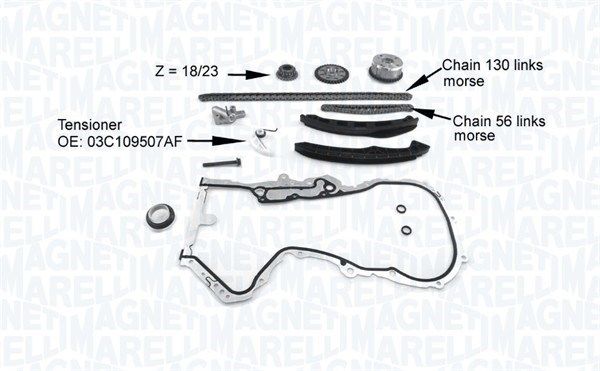 MAGNETI MARELLI 341500001200 Timing Chain Kit