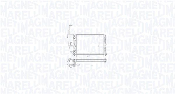 MAGNETI MARELLI 350213212100 Radiator, engine cooling