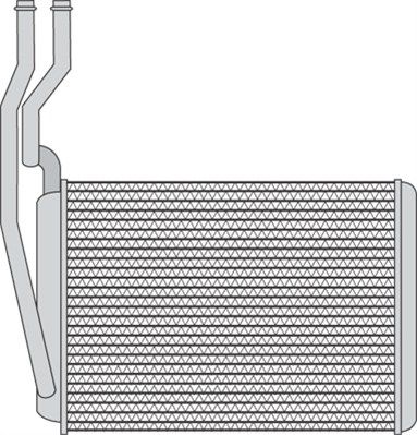 Heat Exchanger, interior heating MAGNETI MARELLI 350218276000