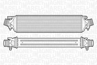 Charge Air Cooler MAGNETI MARELLI 351319201150