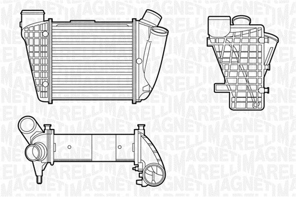 MAGNETI MARELLI 351319201180 Charge Air Cooler