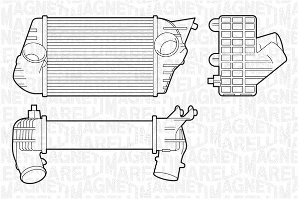 MAGNETI MARELLI 351319201430 Charge Air Cooler