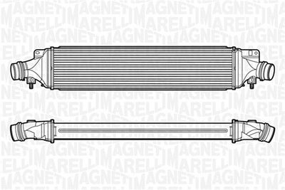 Charge Air Cooler MAGNETI MARELLI 351319201640