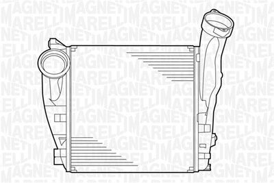 Charge Air Cooler MAGNETI MARELLI 351319201780