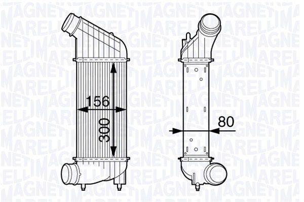 MAGNETI MARELLI 351319202040 Charge Air Cooler