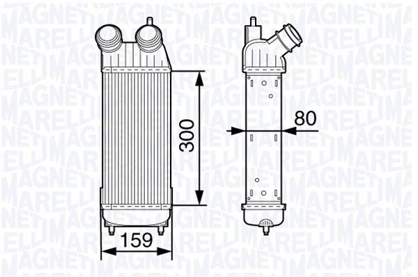 MAGNETI MARELLI 351319202310 Charge Air Cooler