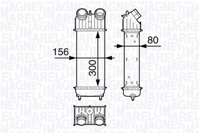 Charge Air Cooler MAGNETI MARELLI 351319203000