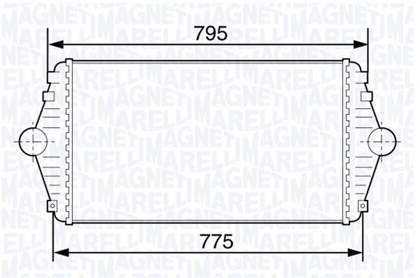 MAGNETI MARELLI 351319203430 Charge Air Cooler