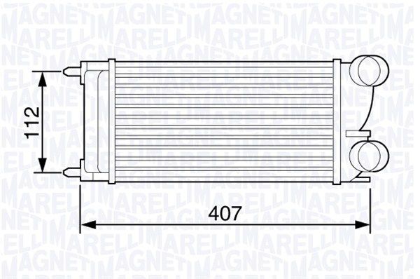 MAGNETI MARELLI 351319203520 Charge Air Cooler