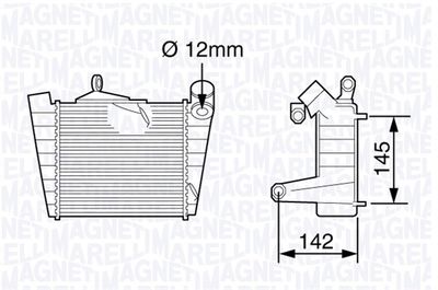 Charge Air Cooler MAGNETI MARELLI 351319203620
