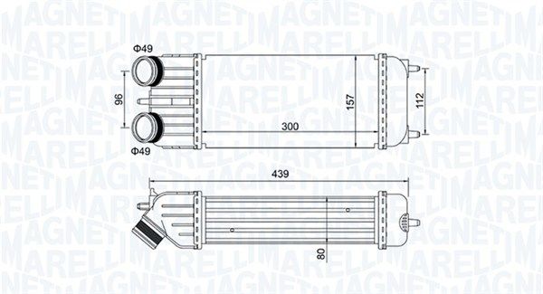 MAGNETI MARELLI 351319204250 Charge Air Cooler