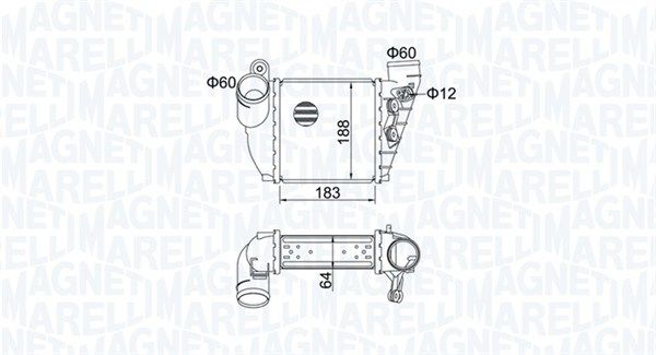 MAGNETI MARELLI 351319204740 Charge Air Cooler