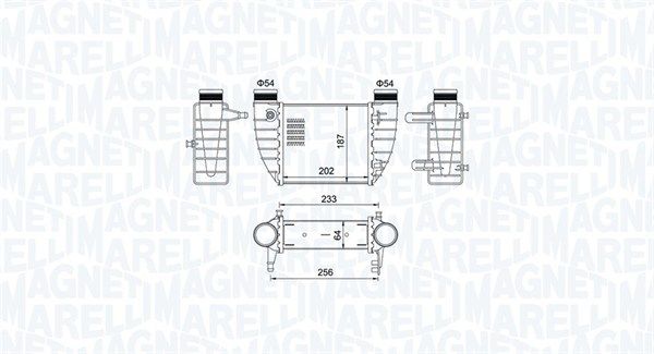 MAGNETI MARELLI 351319204850 Charge Air Cooler