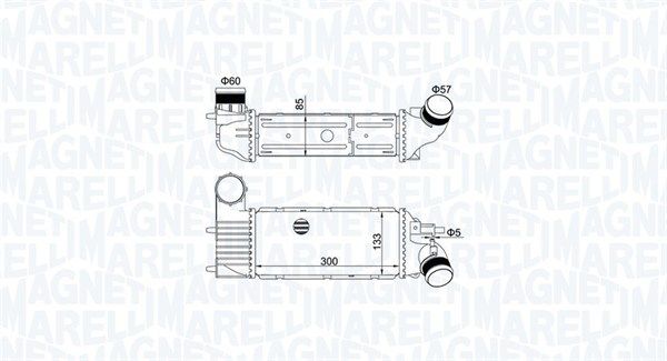 MAGNETI MARELLI 351319205250 Charge Air Cooler