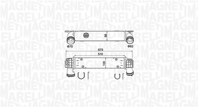 Charge Air Cooler MAGNETI MARELLI 351319205460