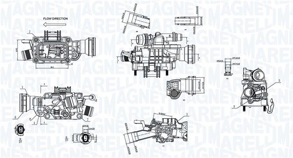 MAGNETI MARELLI 352317005080 Thermostat, coolant