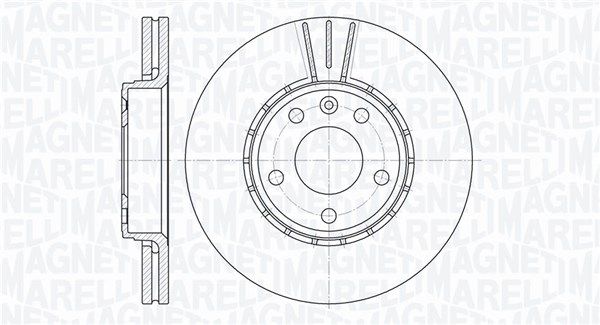 MAGNETI MARELLI 361302040164 Brake Disc