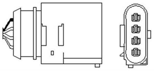MAGNETI MARELLI 466016355076 Lambda Sensor