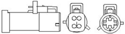 Lambda Sensor MAGNETI MARELLI 466016355117