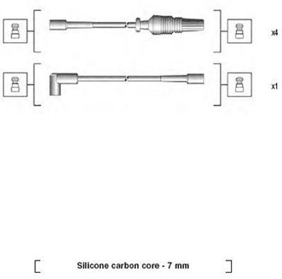 Ignition Cable Kit MAGNETI MARELLI 941085160568