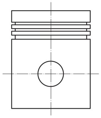 Piston MAHLE 001 46 10