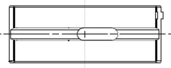 MAHLE 001 HL 21956 025 Crankshaft Bearing