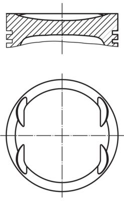 Piston MAHLE 001 PI 00175 000