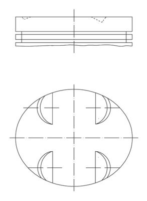 Piston MAHLE 005 24 01