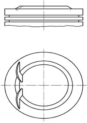 Piston MAHLE 011 02 00