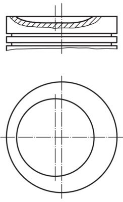 Piston MAHLE 011 62 00