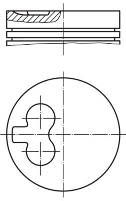 Piston MAHLE 011 82 02