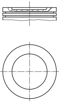 Piston MAHLE 012 05 00