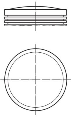 Piston MAHLE 012 25 00