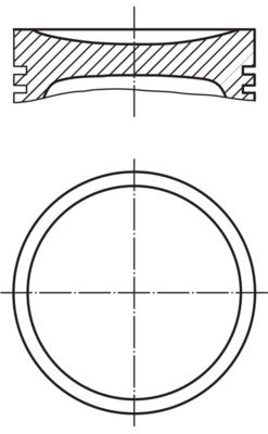 Piston MAHLE 013 PI 00139 000