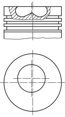 Piston MAHLE 015 06 03