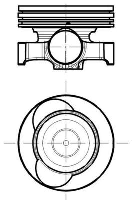 Piston MAHLE 021 PI 00118 300