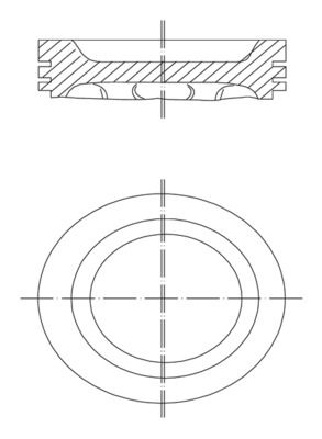 Piston MAHLE 031 88 01