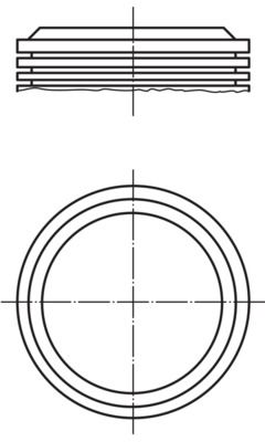 Piston MAHLE 039 53 00